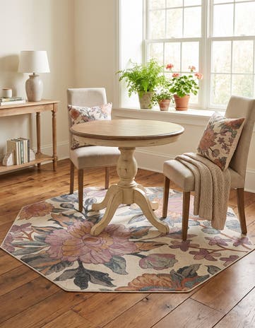 Blossom Octagon Rug