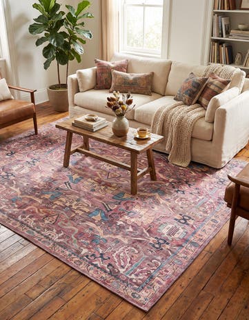 7' 3 x 10' Washable Nostalgia Rug