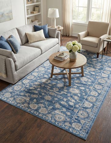 Blue Boston Rug
