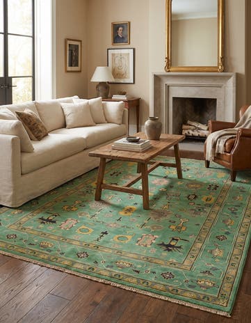 5' 10 x 7' 8 Hand Knotted Kazak Rug