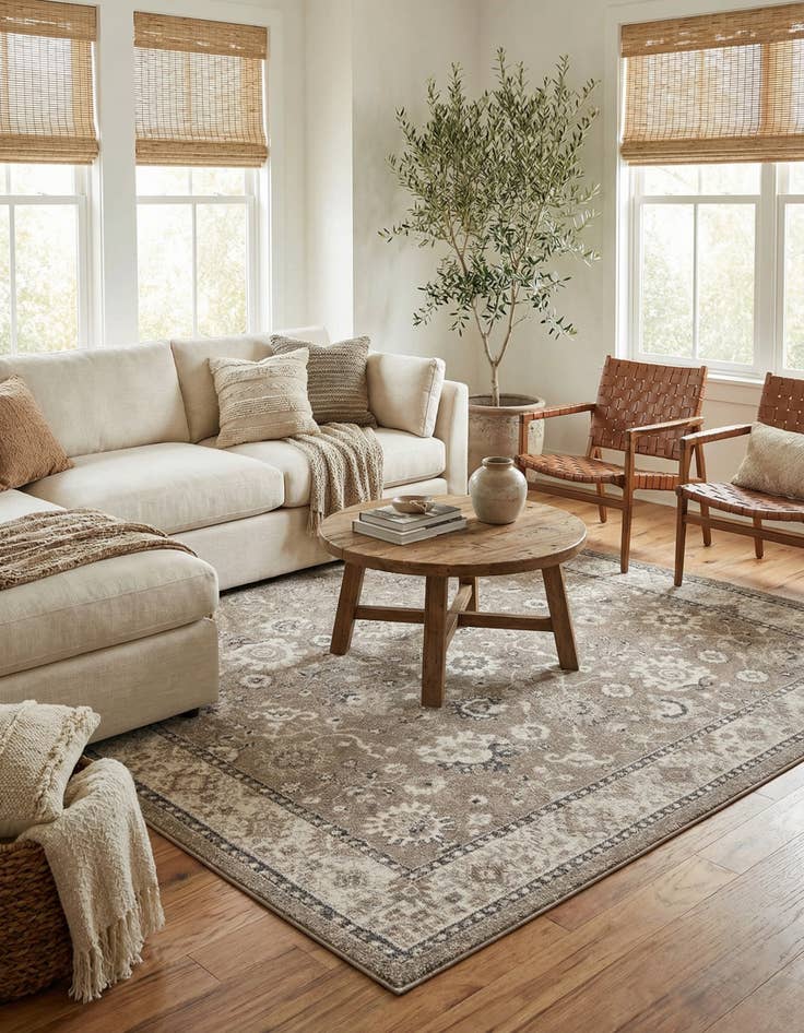 Detail image of 10' x 10' Madeline Square Rug