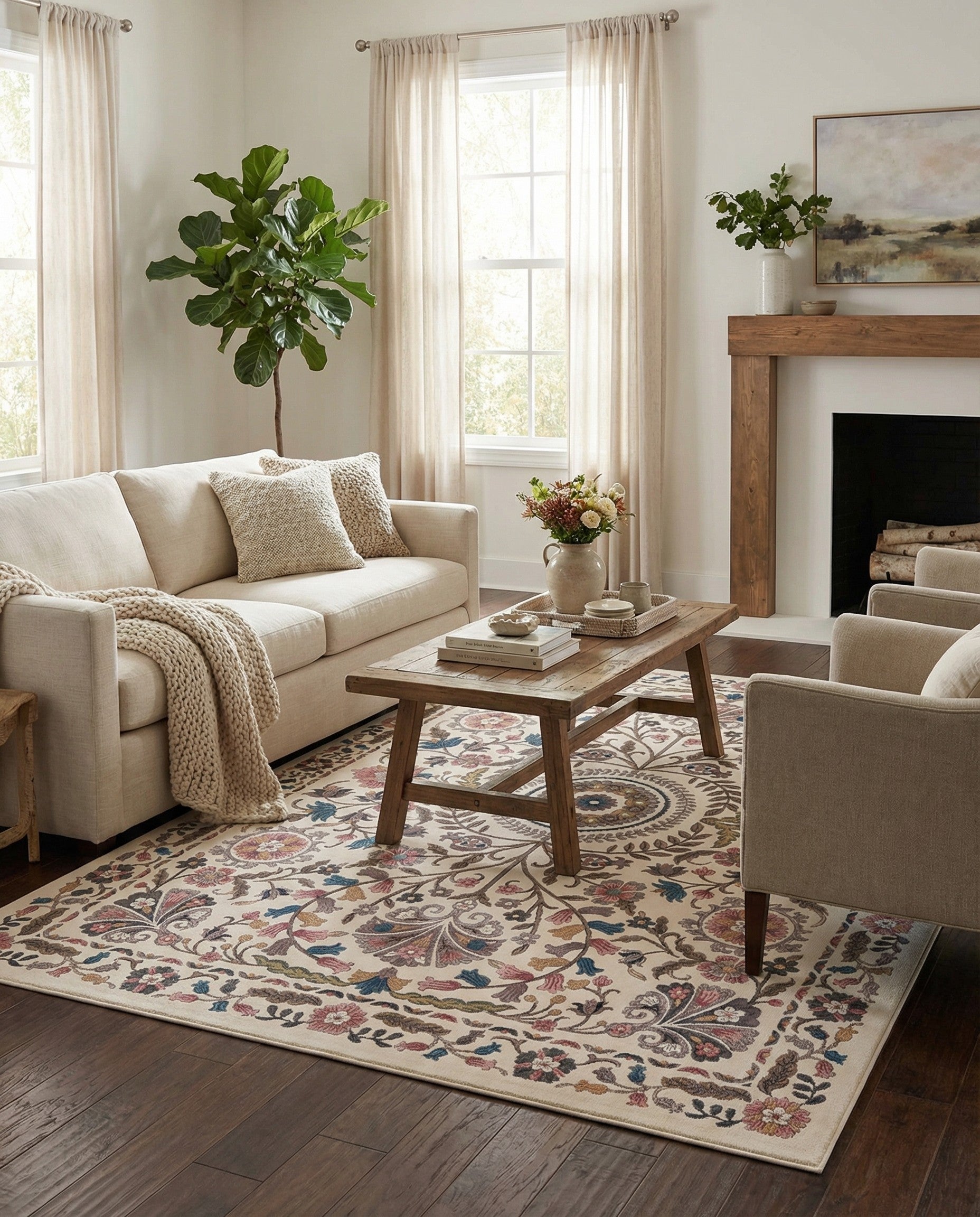 9' x 12' Blossom Rug