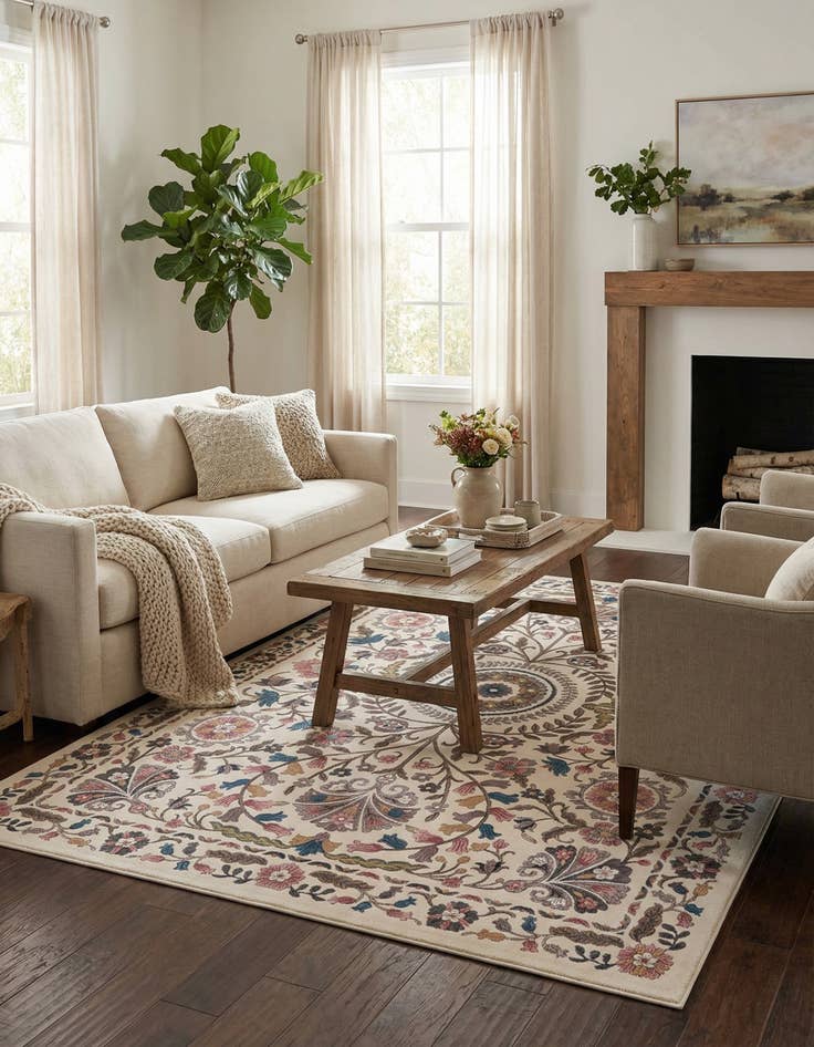 Detail image of 9' x 12' Blossom Rug