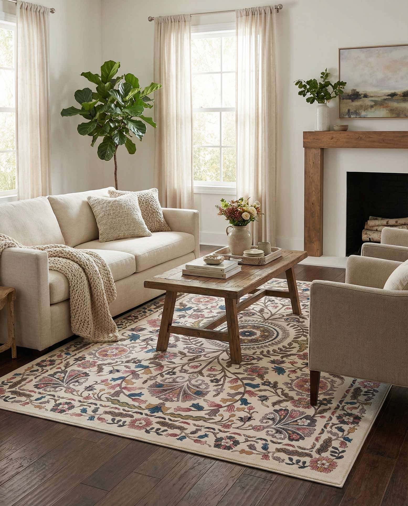 9' x 12' Blossom Rug