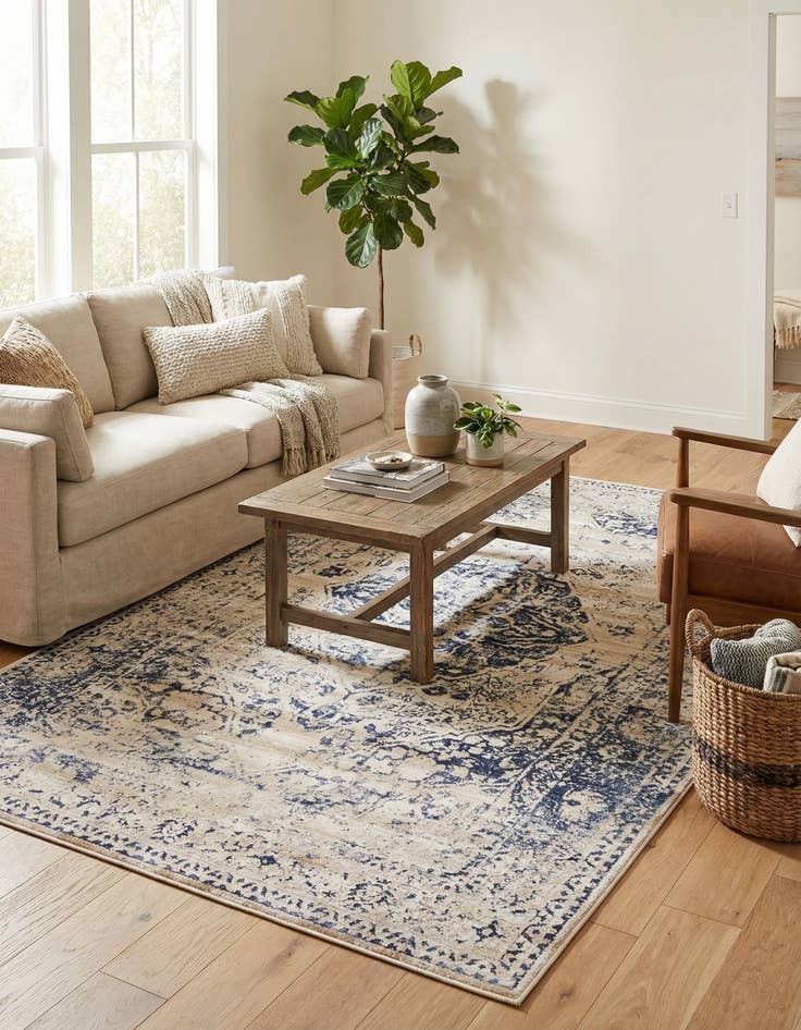 Detail image of 5' 3 x 8' Eliza Rug