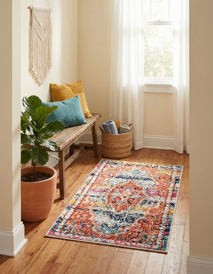 Detail image of 2' 2 x 3'  Washable Arte Rug