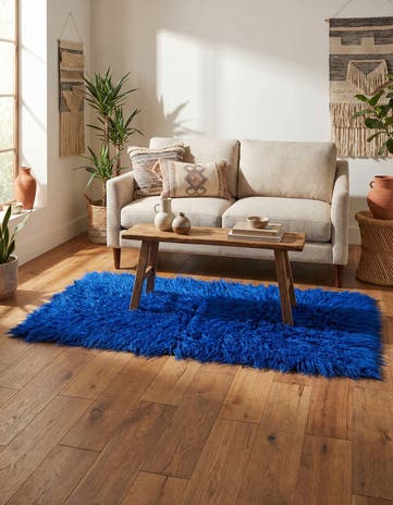 3' 1 x 5' 10 Hand Knotted Moroccan Wool Rug