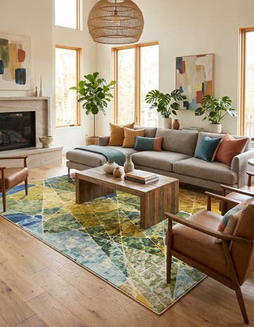275cm x 370cm Washable Casablanca Rug
