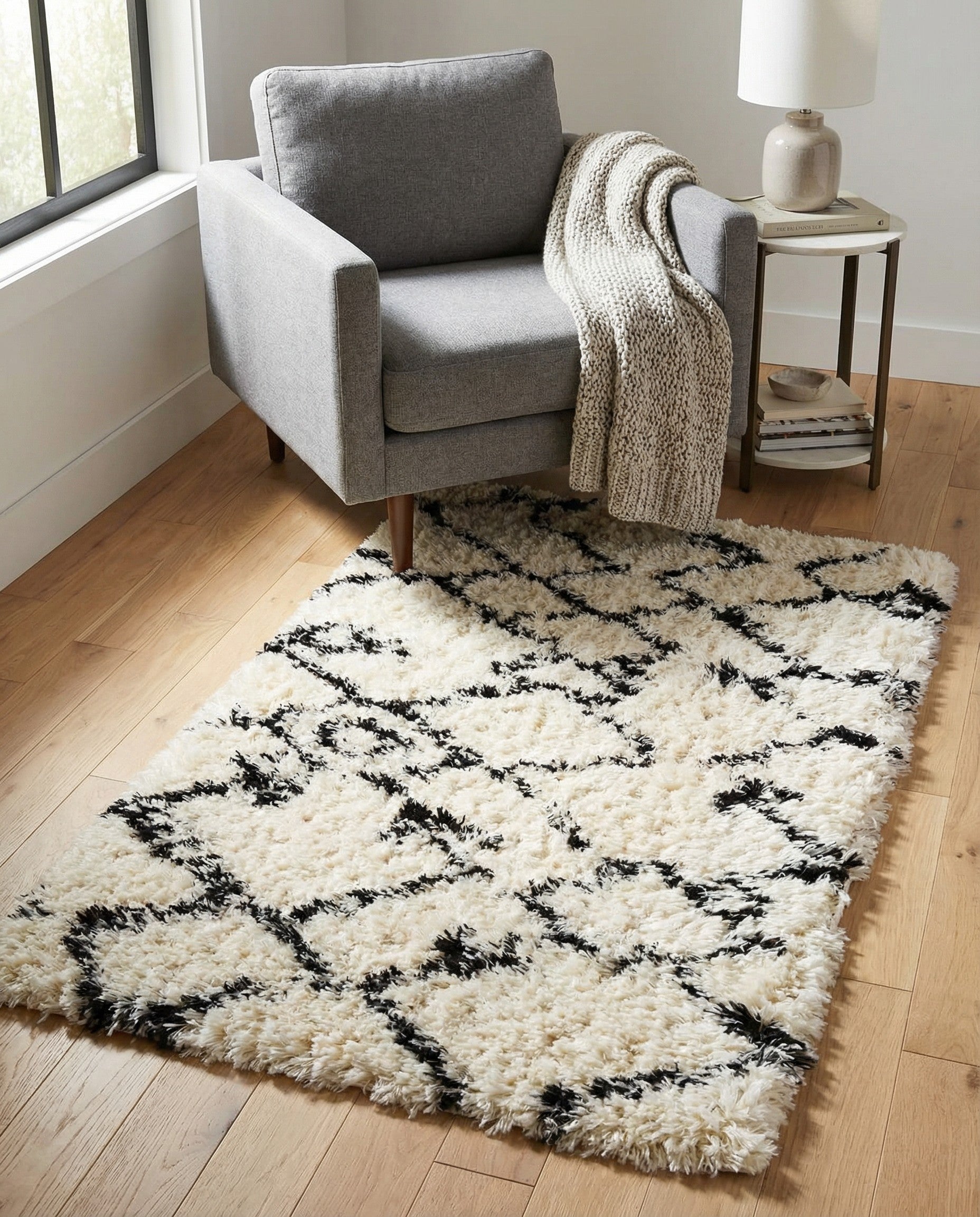  3' x 5' 3 Infinity Shag Rug