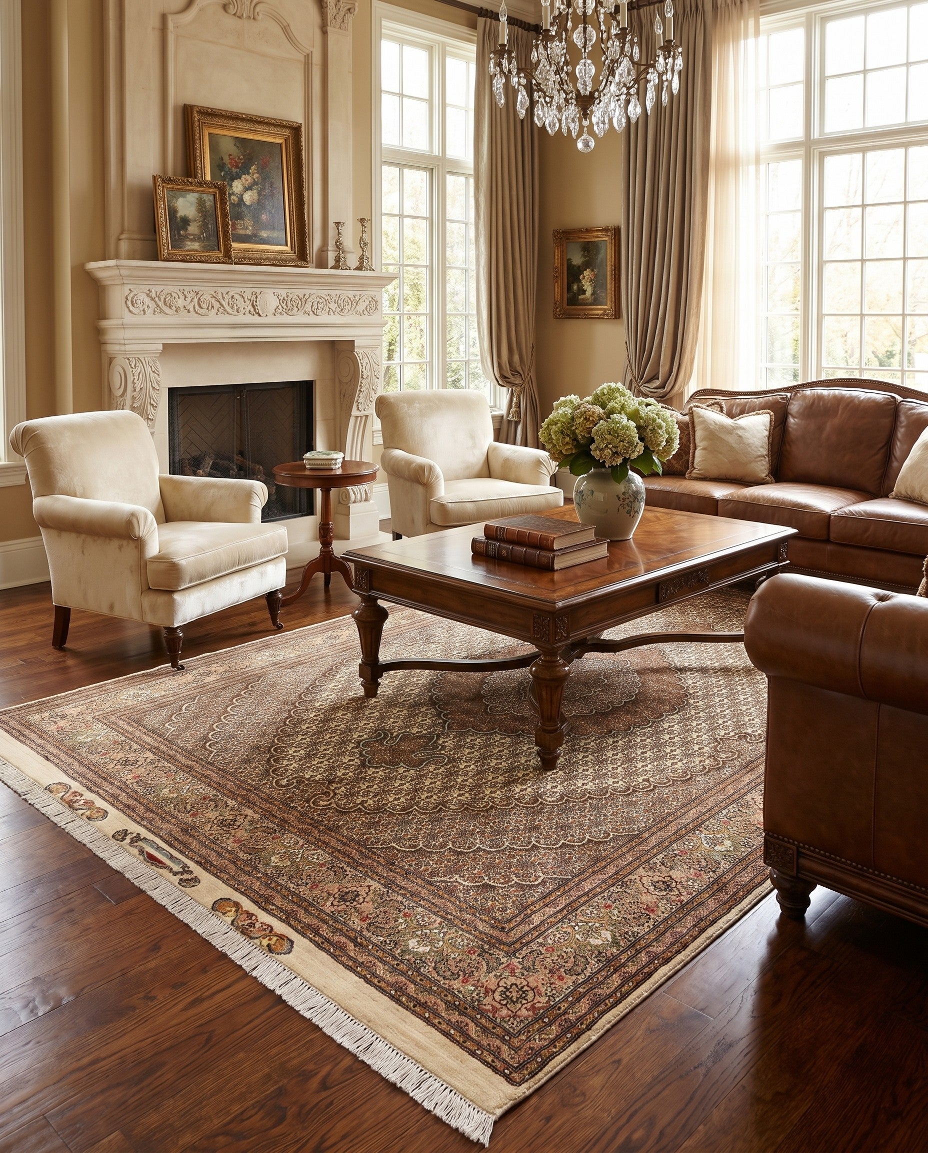 5' 8 x 8' 6 Tabriz Rug