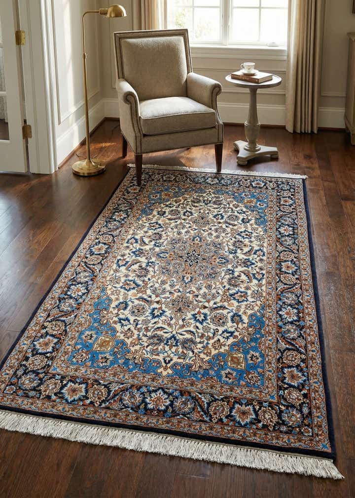 3' 8 x 5' 10 Isfahan Rug