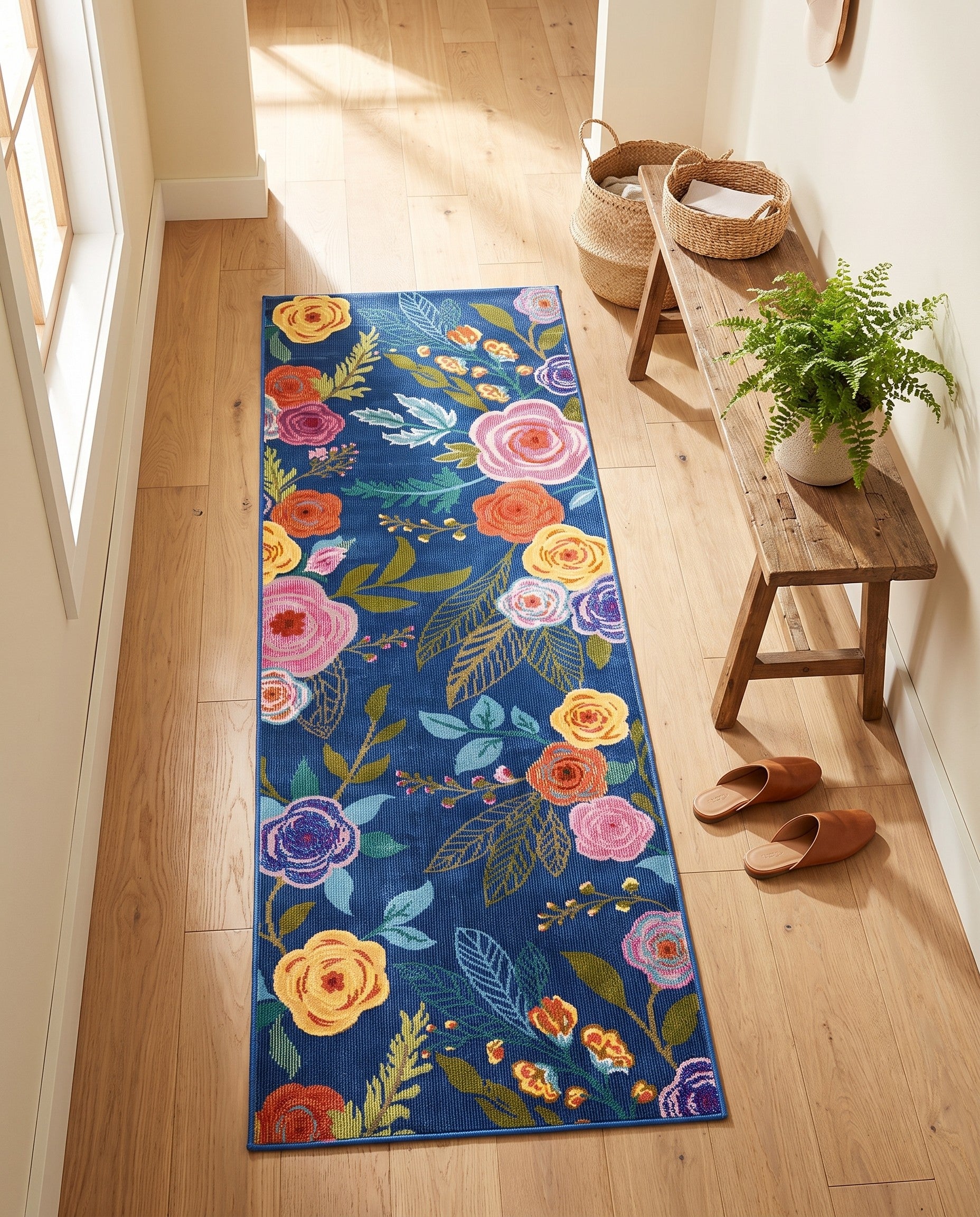 2' x 4' Blossom Runner Rug