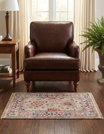 2' 8 x 4' 1 Hand Knotted Ariana Ziegler Rug