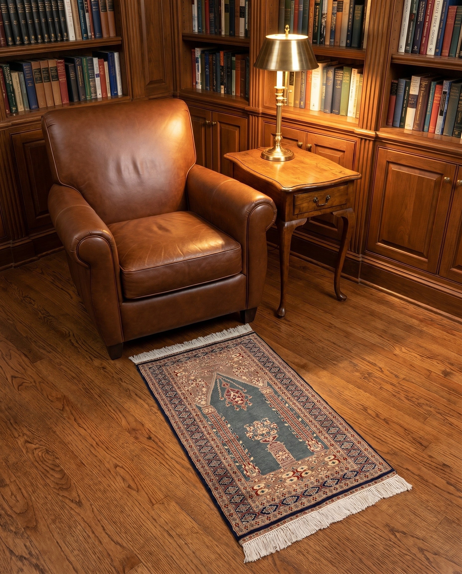2' 7 x 4' 2 Hand Knotted Bokhara Wool Rug