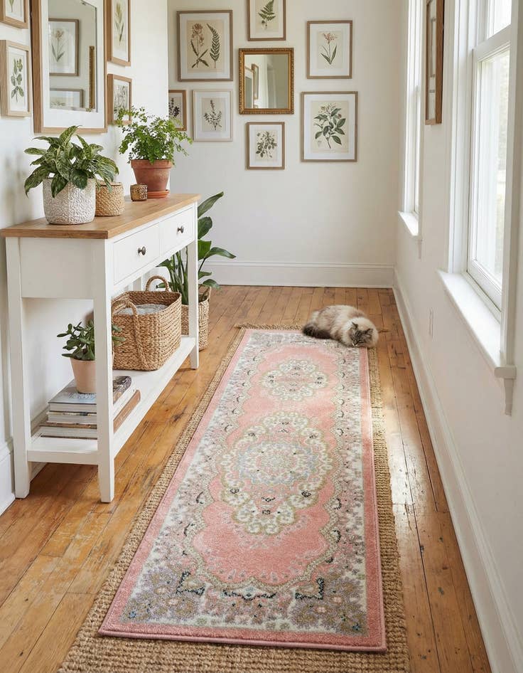 Detail image of 2' x 8' Kamala Washable Runner Rug