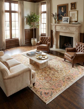 5' 1 x 6' 8 Tabriz Rug