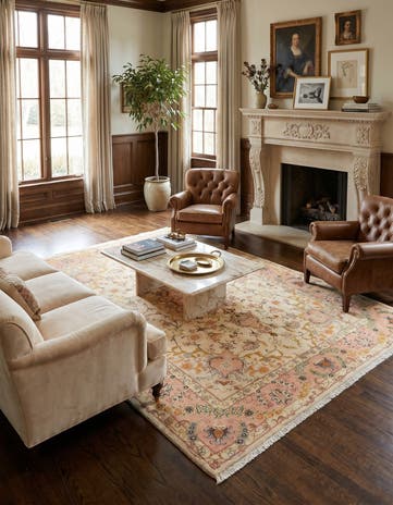 5' 1 x 6' 8 Tabriz Rug