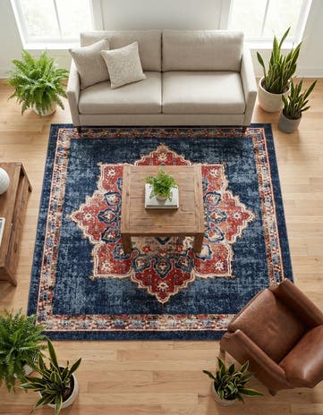 7' x 7' Eden Square Rug