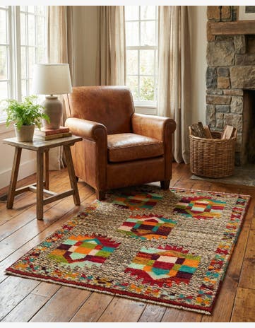 2' 9 x 3' 11 Hand Knotted Balouch Wool Rug