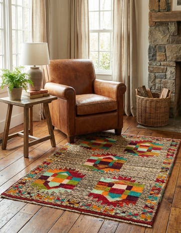 2' 9 x 3' 11 Hand Knotted Balouch Wool Rug