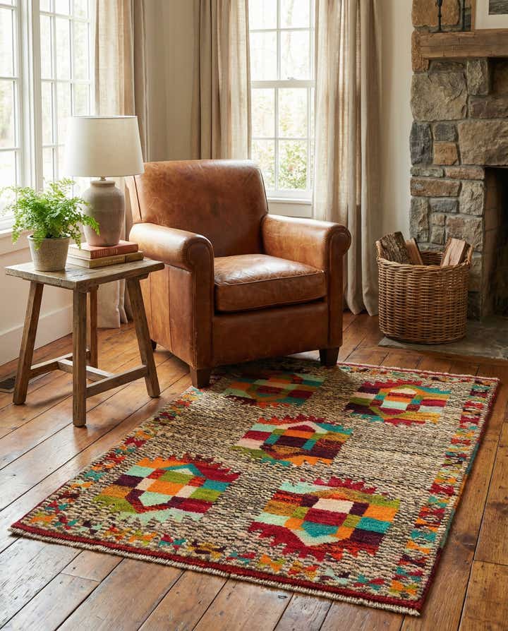 2' 9 x 3' 11 Hand Knotted Balouch Wool Rug