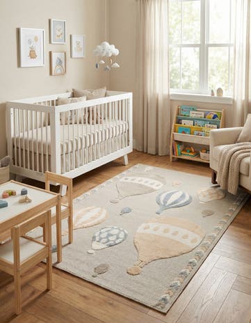 6' x 9' Whimsy Kids Rug