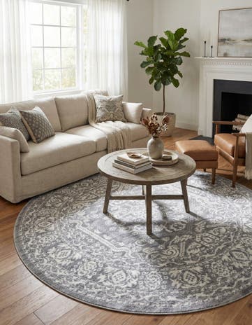 7' 10 x 7' 10 Boston Round Rug