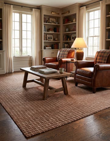 9' x 12' Heritage Line Wool Rug