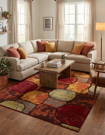 7' 1 x 10' Cafe Rug