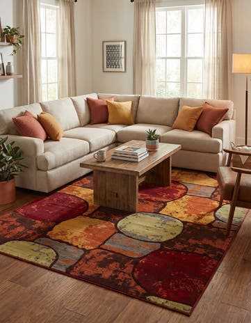 7' 1 x 10' Cafe Rug