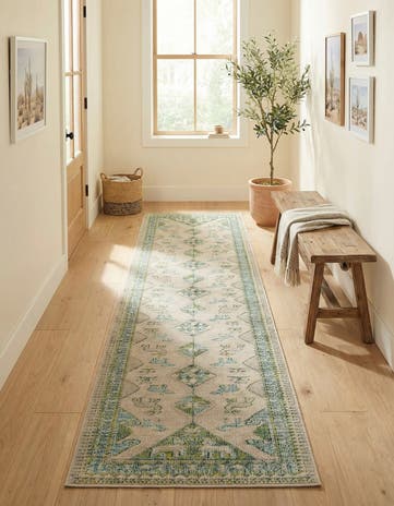 2' 7 x 10' Washable Mesa Runner Rug
