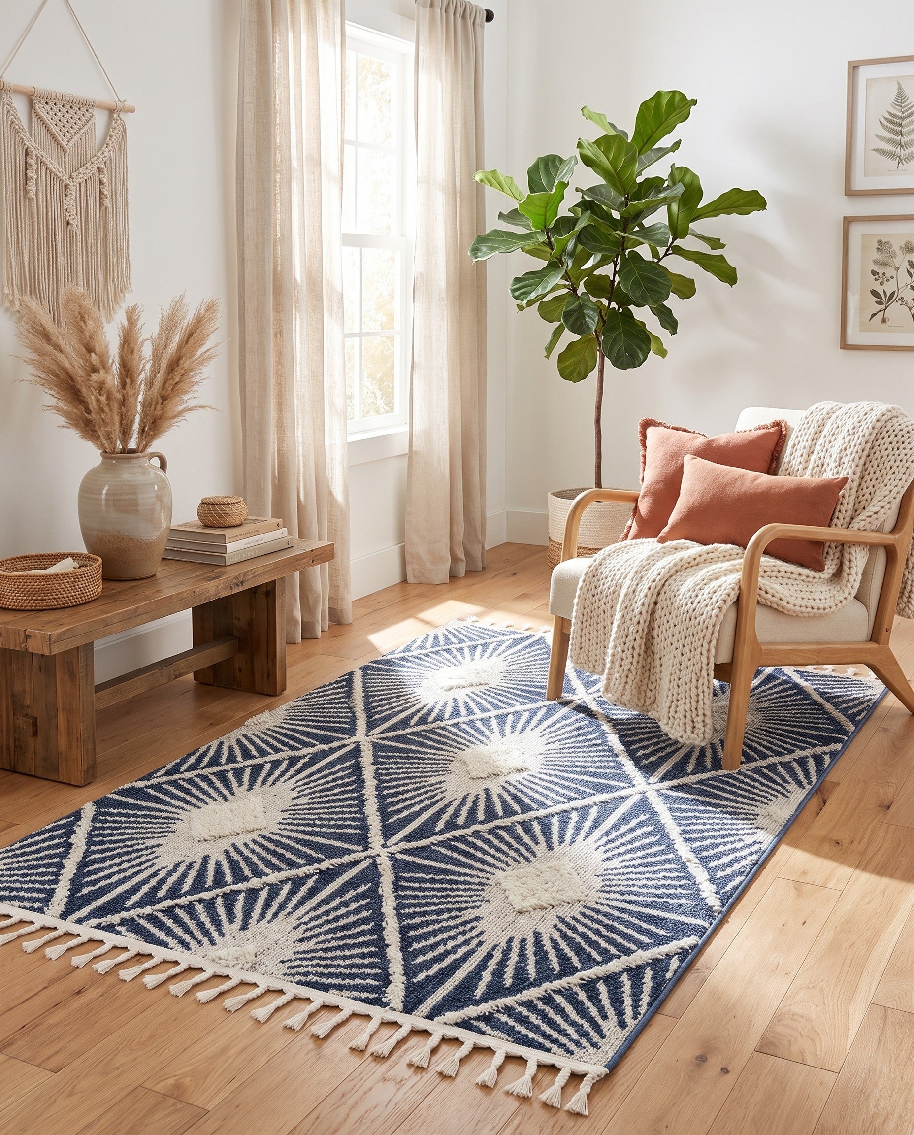 4' x 6' Boho Rug