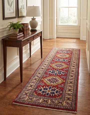 2' x 6' Hand Knotted Kazak Runner Rug