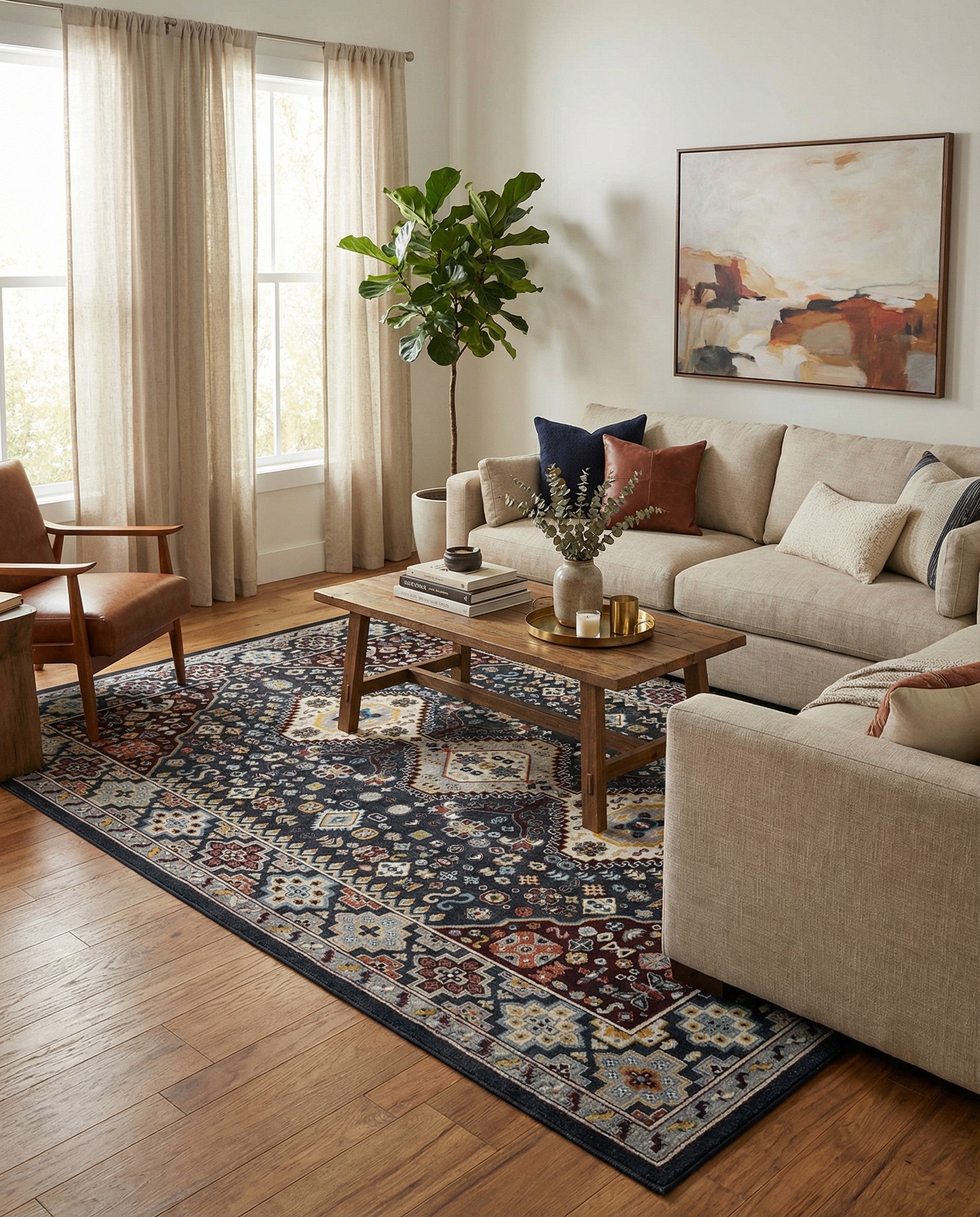 9' x 12' Kamala Washable Rug