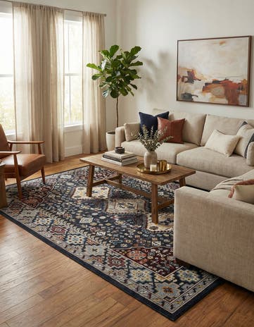 9' x 12' Kamala Washable Rug