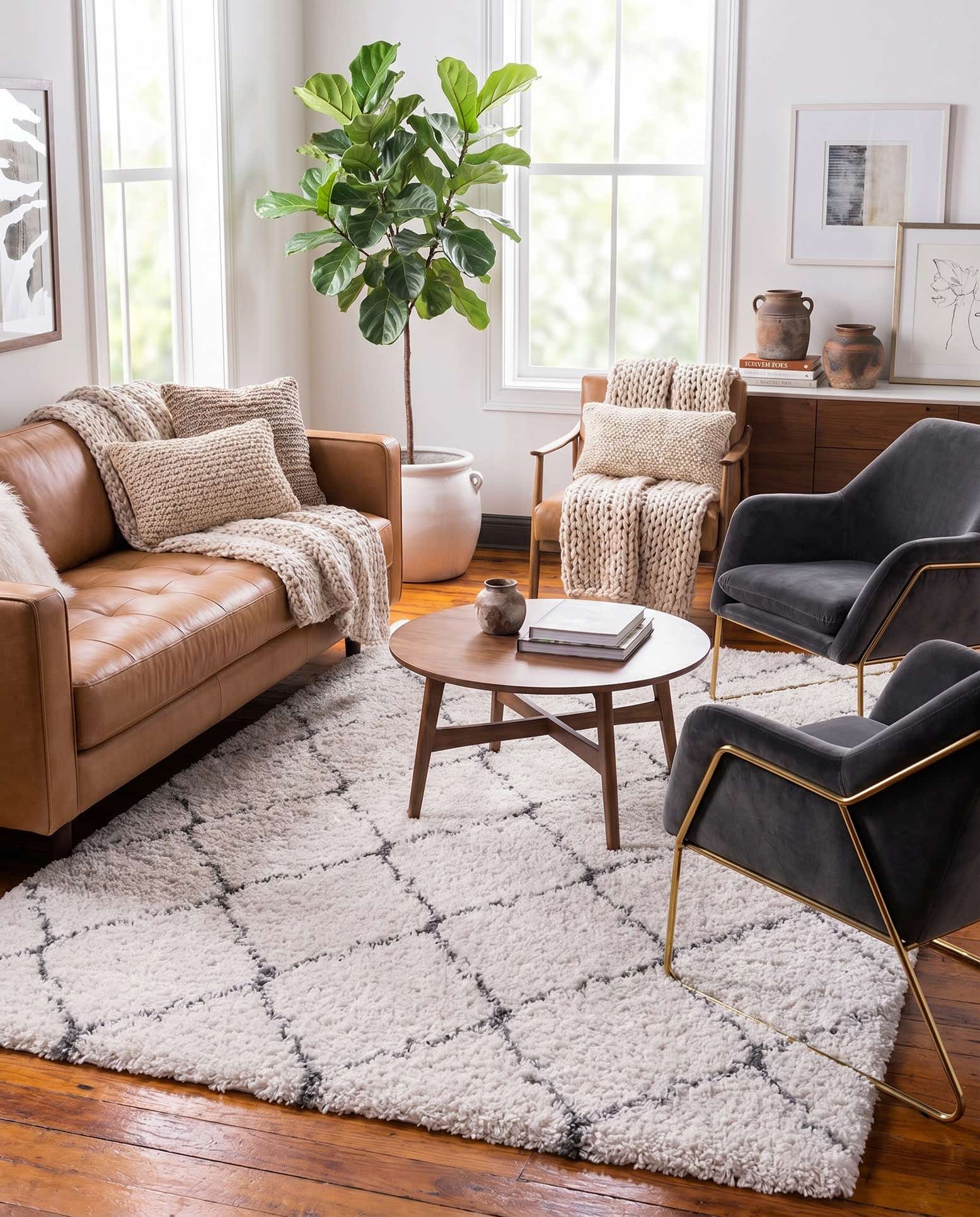 8' x 10' Marrakesh Shag Rug