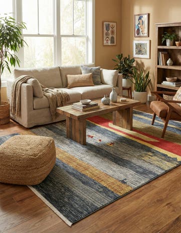 8' x 10' Kashkuli Gabbeh Rug