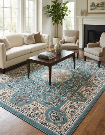 7' 10 x 10' Nain Design Rug