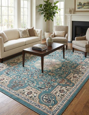 7' 10 x 10' Nain Design Rug