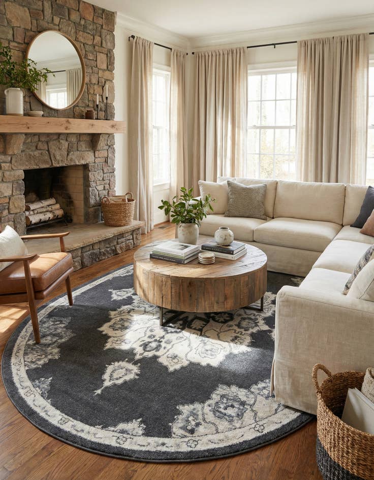 Detail image of 7' 10 x 10' Parker Oval Rug