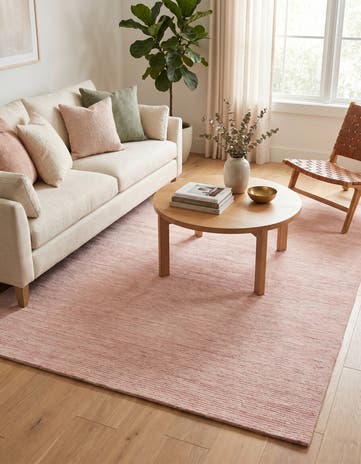 4' 11 x 6' 9 Hand Knotted Darya Wool Rug