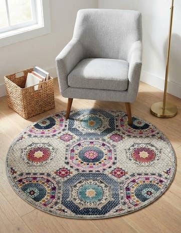 Budapest Round Rug