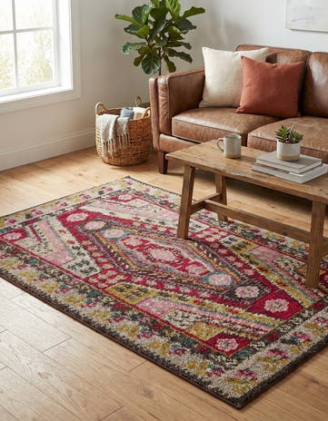 3' 3 x 5' 3 Washable Mesa Rug
