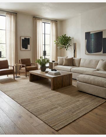 11' 4 x 15' 9 Hand Knotted Kilim Modern Wool Rug