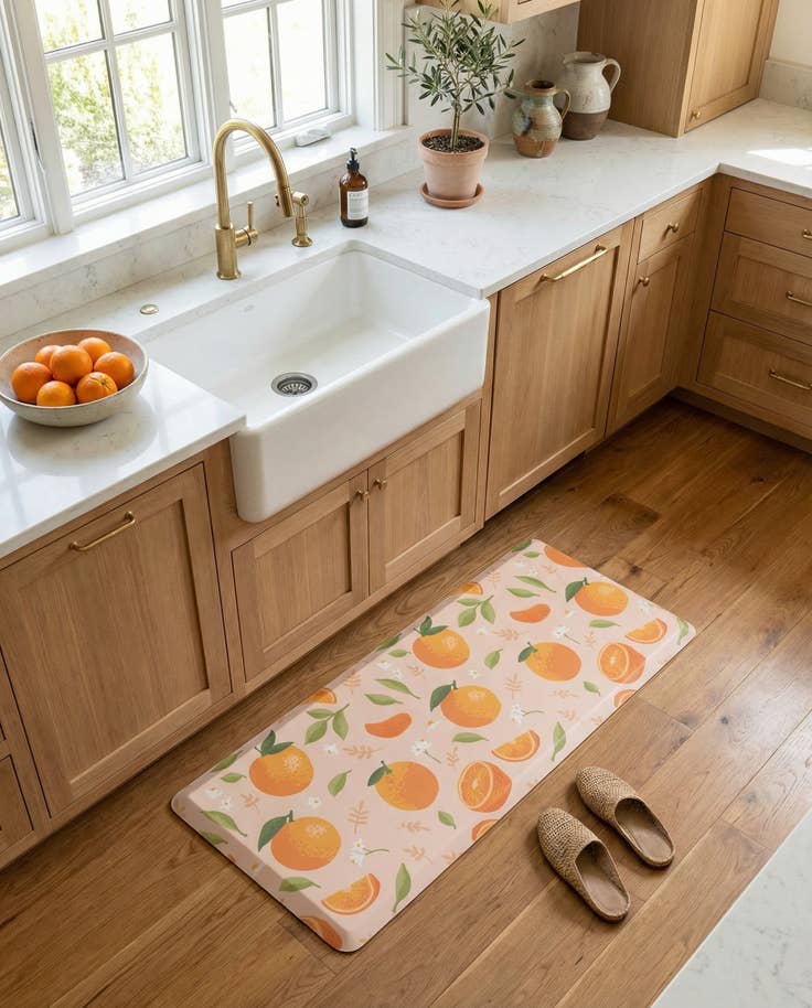 Detail image of 2' x 5' Oranges Comfort Mat