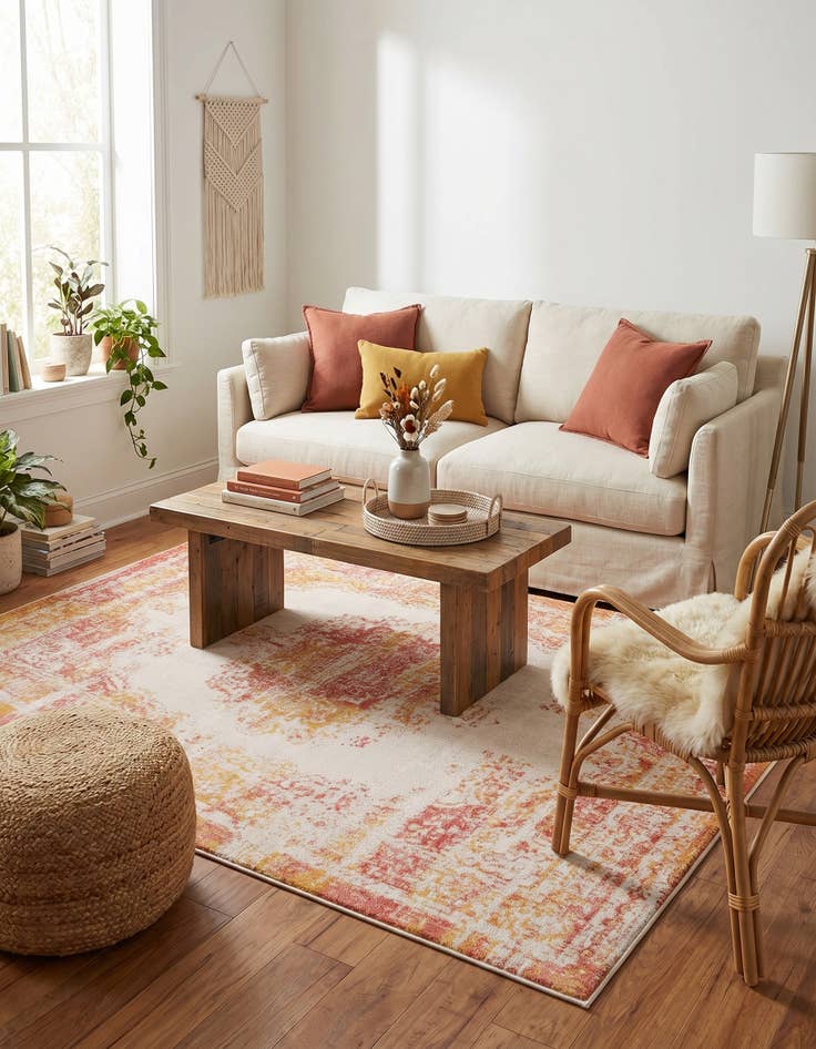 Detail image of 5' 3 x 8' Lucerne Rug