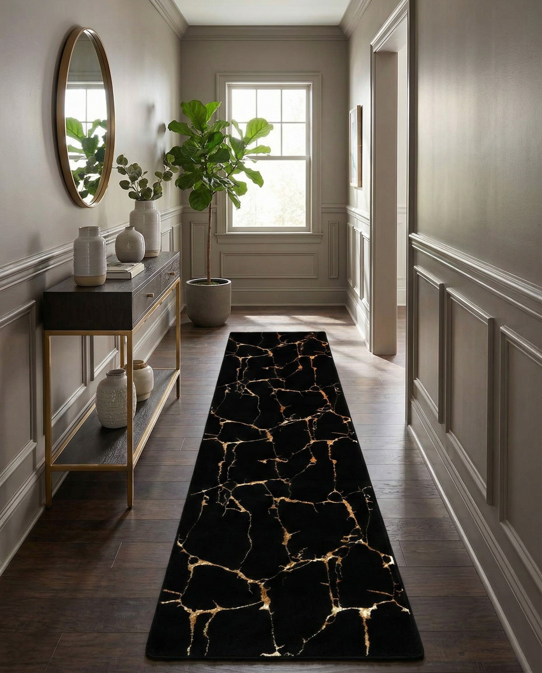 2' 7 x 10' Vogue Geo Runner Rug