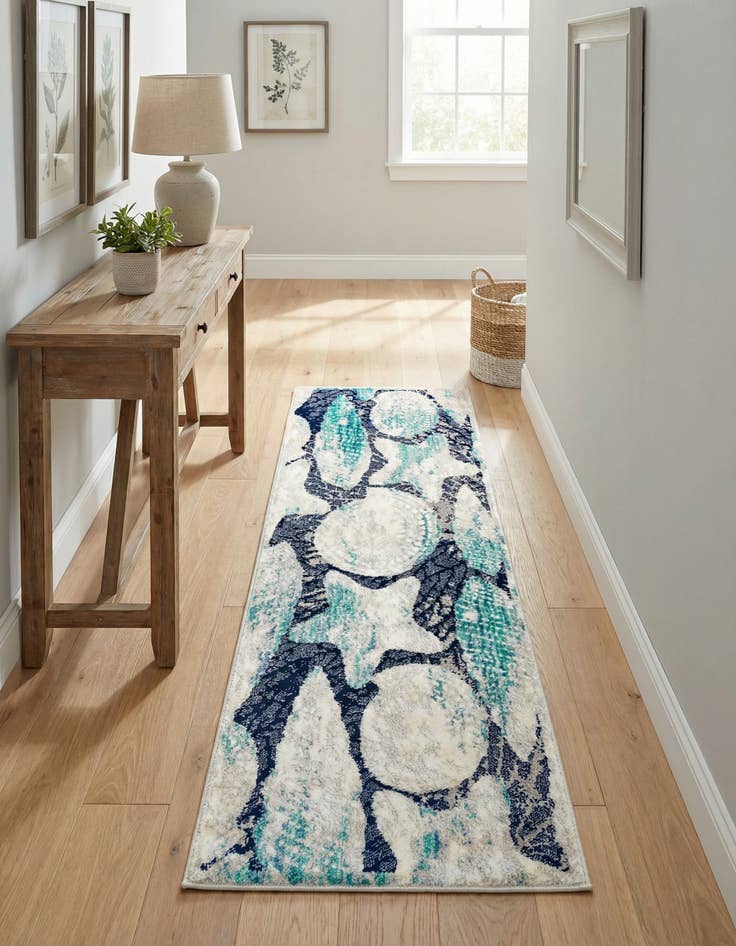Detail image of 2' x 6' Ariel Runner Rug