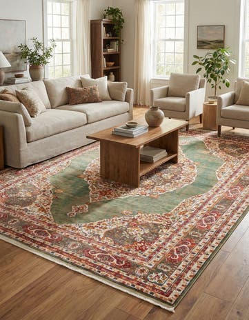 Green Santiago Rug