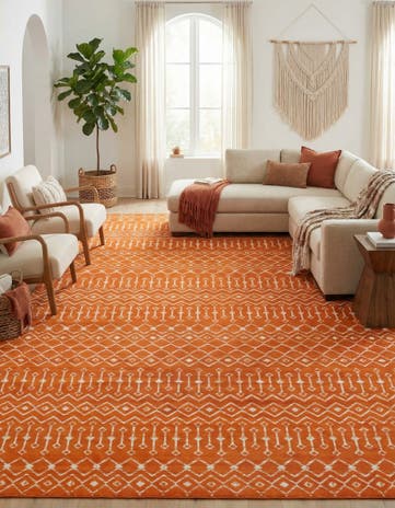 10' 8 x 16' 5 Kasbah Trellis Rug